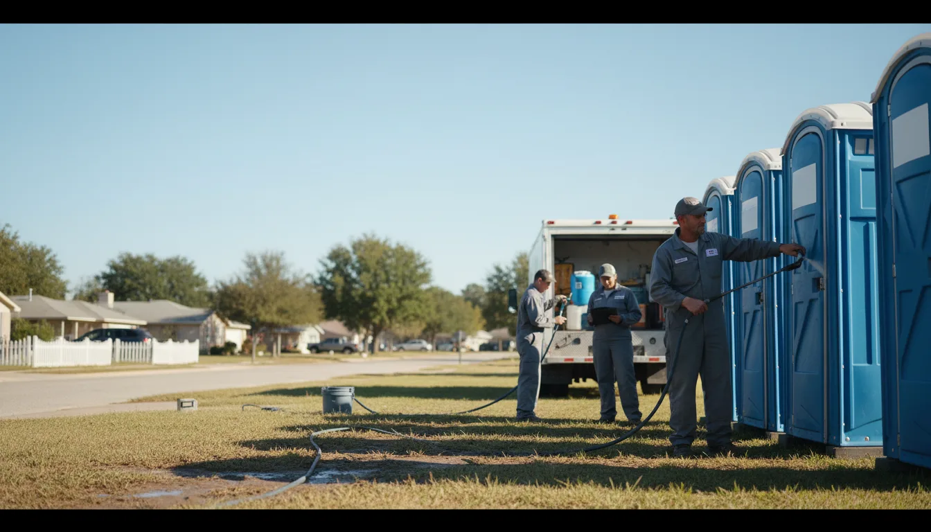 Long-Term Portable Toilet Rental in Pensacola, FL near me